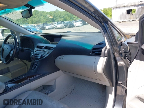 2010 Lexus RX 350 with VIN 2T2ZK1BA9AC009411, listed as a IAAI auction lot 42115838 with 279,825 mi miles and . Bid and sale history available at carsss.com. Image 5.
