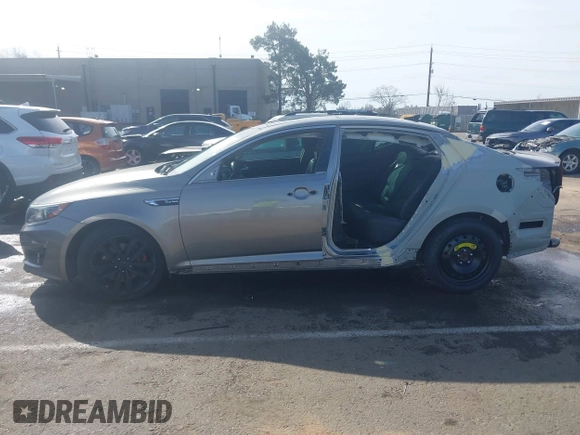2015 Kia Optima SXL Turbo with VIN 5XXGR4A60FG413655, listed as a IAAI auction lot 41652388 with 134,642 mi miles and . Bid and sale history available at DreamBid. Image 15.