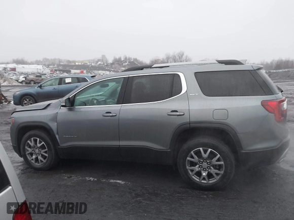 2020 GMC Acadia SLT with VIN 1GKKNULS7LZ190107, listed as a IAAI auction lot 41574428 with 74,613 mi miles and . Bid and sale history available at DreamBid. Image 14.