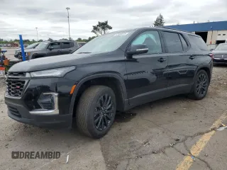 2022 Chevrolet Traverse RS with VIN 1GNERJKW4NJ182152, listed as a Copart auction lot 63506975 with 48,857 mi miles and Clean title. Bid and sale history available at DreamBid. Image 1.