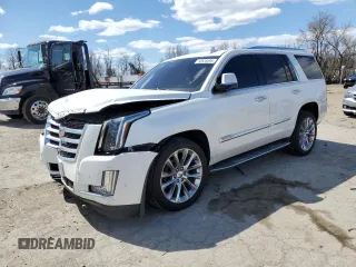 2017 Cadillac Escalade Luxury z VIN 1GYS4BKJ4HR396515, wystawiony jako Copart lot #50526695 z przebiegiem 144 507 mil mil oraz Szkoda całkowita • Salvage title. Historia ofert i sprzedaży dostępna na DreamBid. Obrazek 1.
