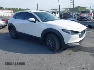 2023 Mazda CX-30 S with VIN 3MVDMBAM8PM545288, listed as a IAAI auction lot 42198433 with 19,609 mi miles and . Bid and sale history available at DreamBid. Image 1.