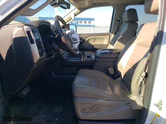 2015 GMC Sierra 2500HD Denali with VIN 1GT120EG1FF191664, listed as a Copart auction lot 80010794 with 169,060 mi miles and Salvage Title. Bid and sale history available at carsss.com. Image 7.