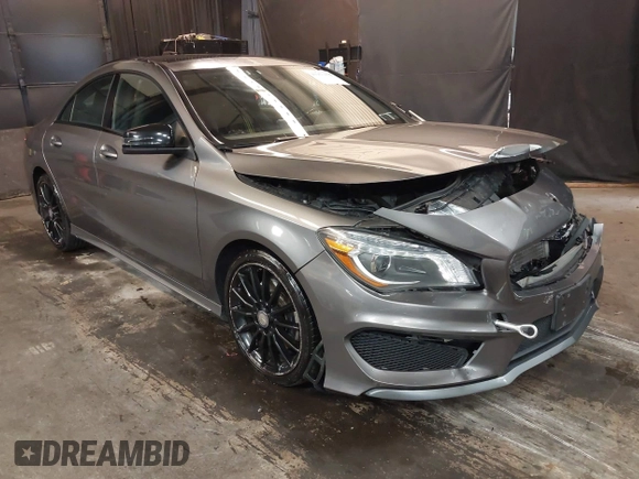 2014 Mercedes-Benz CLA 250 with VIN WDDSJ4GB8EN081365, listed as a IAAI auction lot 41963411 with 84,039 mi miles and . Bid and sale history available at DreamBid. Image 1.