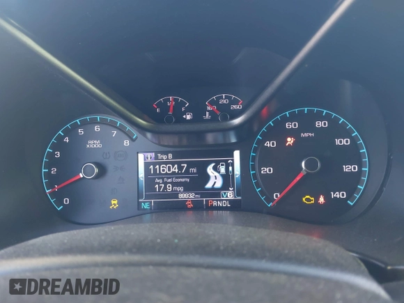 2017 GMC Canyon 2WD SLE with VIN 1GTG5CEN7H1252548, listed as a IAAI auction lot 41824257 with 89,932 mi miles. Bid and sale history available at carsss.com. Image 7.