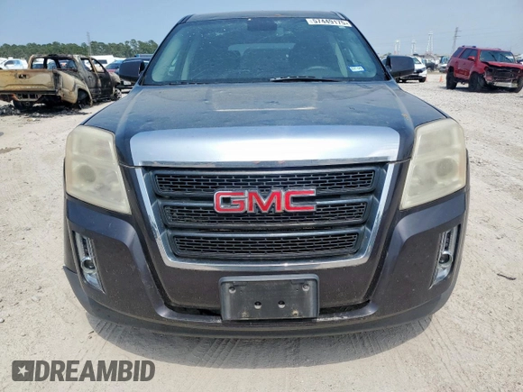 2013 GMC Terrain SLE with VIN 2GKALMEK2D6379694, listed as a Copart auction lot 57449175 with 165,447 mi miles and Clean title. Bid and sale history available at DreamBid. Image 5.