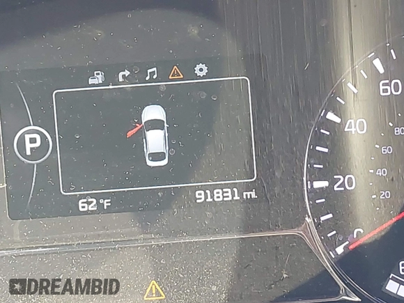 2015 Kia Optima SX Turbo with VIN 5XXGR4A69FG517335, listed as a IAAI auction lot 42014655 with 91,831 mi miles. Bid and sale history available at carsss.com. Image 15.
