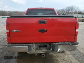 2006 Ford F-150 XLT with VIN 1FTPW14VX6FB68341, listed as a Copart auction lot 47456855 with 181,459 mi miles and Salvage Title. Bid and sale history available at carsss.com. Image 6.