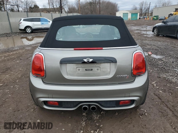 2017 MINI Convertible Cooper S z VIN WMWWG9C30H3C81324, wystawiony jako Copart lot #48040275 z przebiegiem 54 155 mil mil oraz Szkoda całkowita • Salvage title. Historia ofert i sprzedaży dostępna na DreamBid. Obrazek 6.