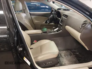 2009 Lexus IS with VIN JTHCK262395035562, listed as a IAAI auction lot 41791619 with 215,076 mi miles. Bid and sale history available at carsss.com. Image 5.