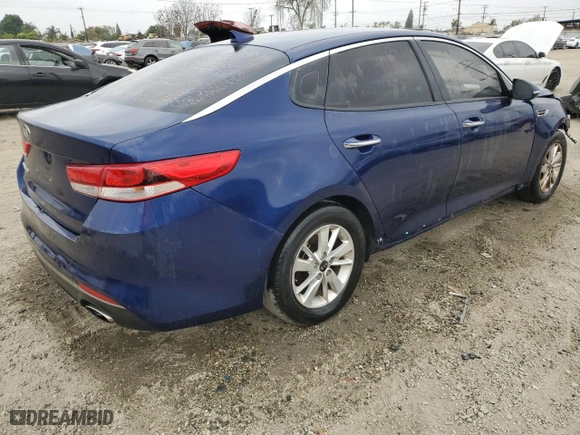 2017 Kia Optima LX with VIN 5XXGT4L30HG160425, listed as a Copart auction lot 54570955 with 112,836 mi miles and Salvage Title. Bid and sale history available at carsss.com. Image 3.
