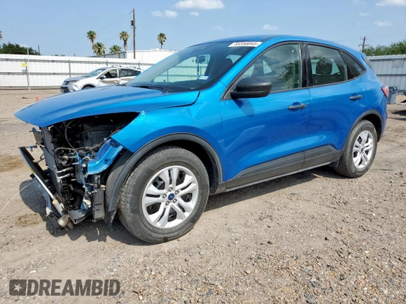 2020 Ford Escape S with VIN 1FMCU0F62LUA31742, listed as a Copart auction lot 58358045 with 28,478 mi miles and Salvage title. Bid and sale history available at DreamBid. Image 1.