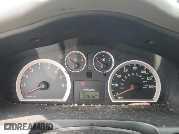 2005 Hyundai Santa Fe GLS with VIN KM8SC13D45U906801, listed as a Copart auction lot 53427275 with 199,612 mi miles and Clean Title. Bid and sale history available at carsss.com. Image 9.