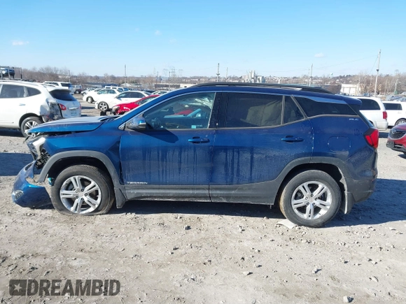 2020 GMC Terrain SLE with VIN 3GKALTEV0LL303955, listed as a IAAI auction lot 41330389 with 26,856 mi miles. Bid and sale history available at carsss.com. Image 13.