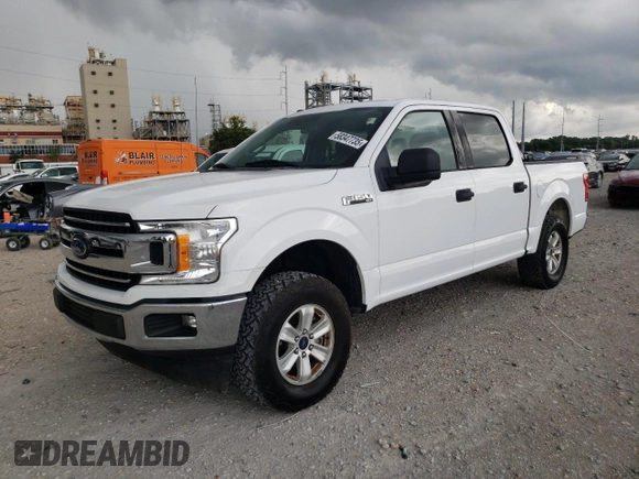 2018 Ford F-150 XL with VIN 1FTEW1C56JKD71784, listed as a Copart auction lot 58347735 with 185,883 mi miles and Clean title. Bid and sale history available at DreamBid. Image 1.