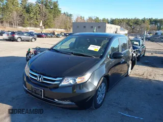 2017 Honda Odyssey SE with VIN 5FNRL5H32HB020340, listed as a IAAI auction lot 41884146 with 45,822 mi miles and . Bid and sale history available at carsss.com. Image 2.