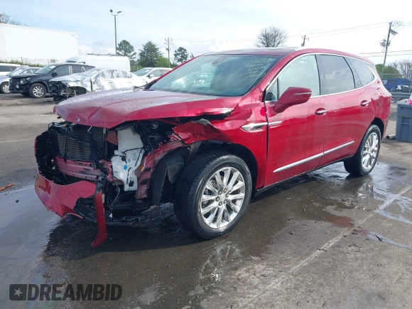2021 Buick Enclave Premium with VIN 5GAERCKW3MJ205974, listed as a IAAI auction lot 41879111 with 59,586 mi miles and . Bid and sale history available at carsss.com. Image 17.