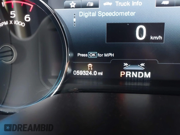 2018 Ford F-150 XL with VIN 1FTFW1E12JFD95796, listed as a IAAI auction lot 41043683 with 59,324 mi miles and . Bid and sale history available at DreamBid. Image 15.