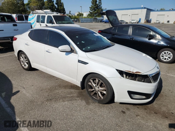 2013 Kia Optima EX with VIN 5XXGN4A71DG196229, listed as a Copart auction lot 64989055 with 146,187 mi miles and Salvage title. Bid and sale history available at DreamBid. Image 4.