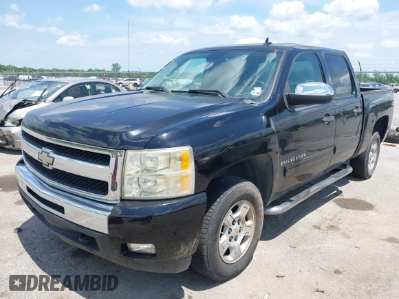 2009 Chevrolet Silverado 1500 LT with VIN 3GCEC23J19G111114, listed as a IAAI auction lot 42178205 with 56,755 mi miles. Bid and sale history available at carsss.com. Image 2.
