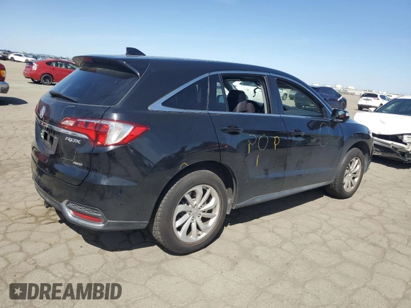2017 Acura RDX w/Technology Pkg with VIN 5J8TB4H51HL036242, listed as a Copart auction lot 52037805 with 97,962 mi miles and Salvage Title. Bid and sale history available at carsss.com. Image 3.