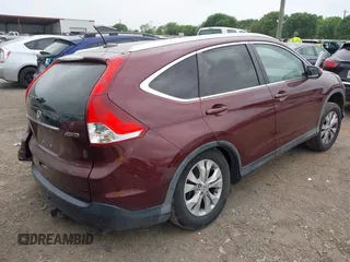 2012 Honda CR-V EX-L with VIN 5J6RM4H76CL051097, listed as a IAAI auction lot 41955201 with 123,846 mi miles. Bid and sale history available at carsss.com. Image 4.