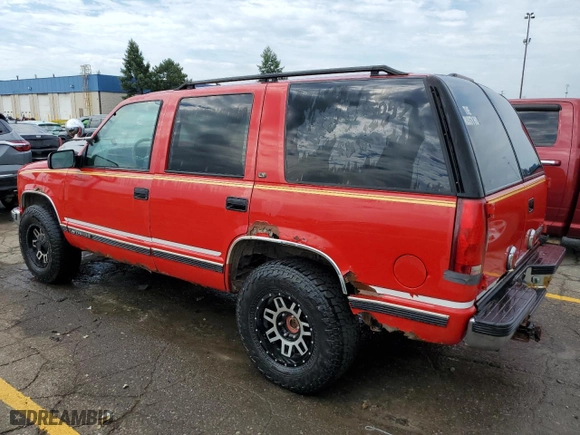 1999 Chevrolet Tahoe Z71 with VIN 1GNEK13R9XJ476615, listed as a Copart auction lot 61312114 with 174,729 mi miles and Clean Title. Bid and sale history available at carsss.com. Image 2.