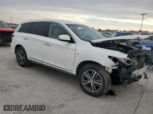 2016 Infiniti QX60 with VIN 5N1AL0MN8GC505273, listed as a Copart auction lot 47772655 with 132,750 mi miles and Salvage Title. Bid and sale history available at carsss.com. Image 4.