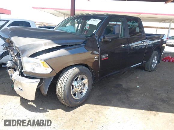 2010 Dodge 2500 SLT with VIN 3D7TP2CL3AG186582, listed as a IAAI auction lot 42454591 with 245,965 mi miles and . Bid and sale history available at DreamBid. Image 2.
