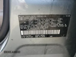 2005 Toyota RAV4 with VIN JTEHD20V650056154, listed as a Copart auction lot 49906175 with 252,836 mi miles and Salvage Title. Bid and sale history available at carsss.com. Image 15.