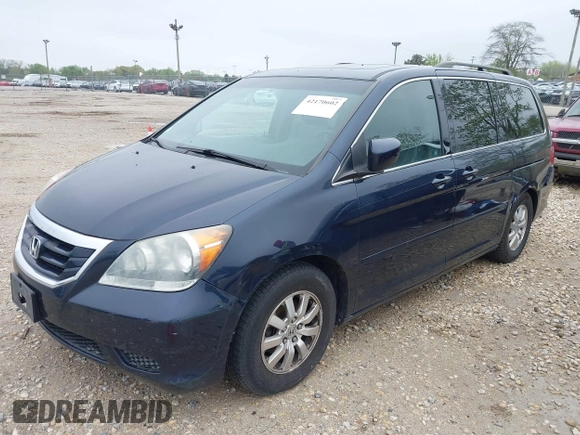 2009 Honda Odyssey EX-L с VIN 5FNRL38779B037398, выставлен на аукционе IAAI как лот 42170602 с пробегом 170 797 миль миль и . История ставок и продаж доступна на DreamBid. Изображение 2.