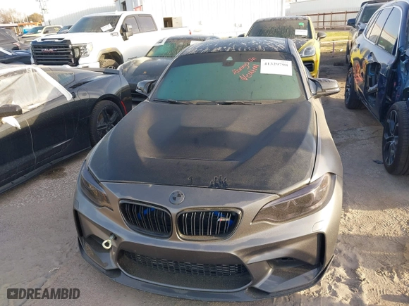 2017 BMW M2 with VIN WBS1H9C37HV887840, listed as a IAAI auction lot 41329798 with 40,942 mi miles. Bid and sale history available at carsss.com. Image 6.
