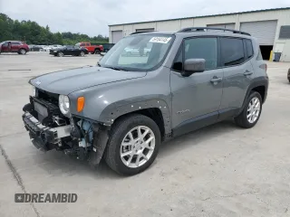 2020 Jeep Renegade Latitude with VIN ZACNJABB9LPL76621, listed as a Copart auction lot 59184145 with 27,827 mi miles and Clean title. Bid and sale history available at DreamBid. Image 1.