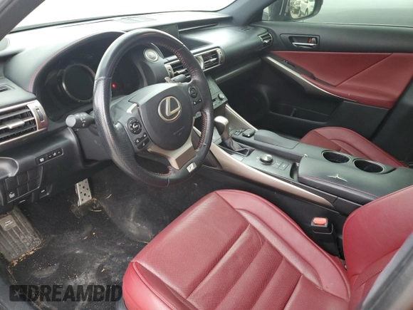 2015 Lexus IS 350 with VIN JTHCE1D29F5006860, listed as a Copart auction lot 51336145 with 108,537 mi miles and Salvage Title. Bid and sale history available at DreamBid. Image 7.