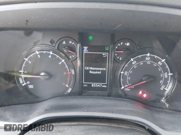 2021 Toyota 4Runner SR5 with VIN JTEMU5JR1M5937878, listed as a IAAI auction lot 42130560 with 85,547 mi miles and . Bid and sale history available at DreamBid. Image 7.