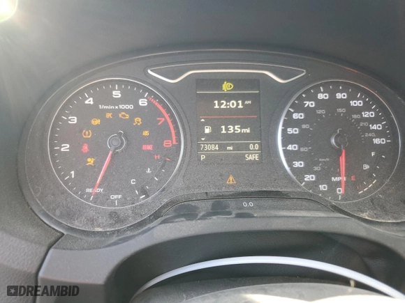 2016 Audi A3 1.8T Premium with VIN WAUA7GFFXG1055867, listed as a Copart auction lot 43920385 with 73,084 mi miles and Salvage Title. Bid and sale history available at carsss.com. Image 9.