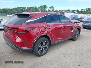 2024 Lexus RX 350h with VIN 2T2BBMCA8RC036659, listed as a IAAI auction lot 42619124 with 19,821 mi miles and . Bid and sale history available at DreamBid. Image 4.