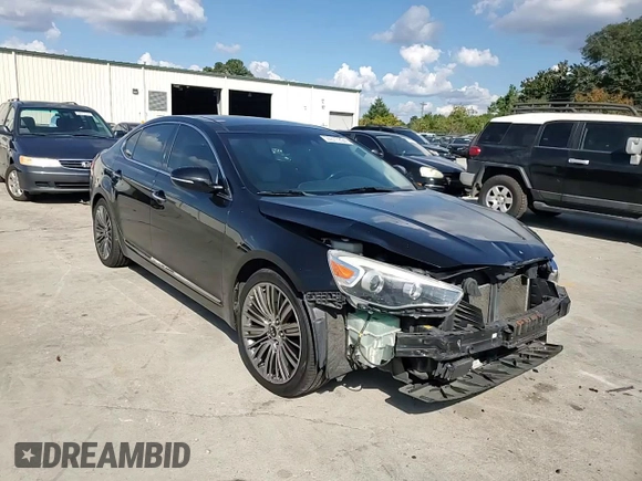 2014 Kia Cadenza Limited with VIN KNALN4D77E5140910, listed as a Copart auction lot 74577294 with 149,006 mi miles and Salvage Title. Bid and sale history available at carsss.com. Image 10.