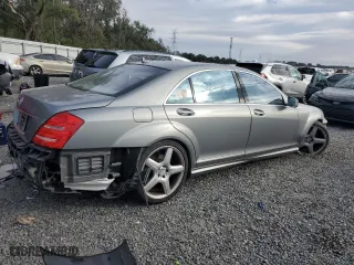 2013 Mercedes-Benz S-Class S 550 with VIN WDDNG7DB7DA511135, listed as a Copart auction lot 87851415 with 177,795 mi miles and Salvage Title. Bid and sale history available at carsss.com. Image 3.