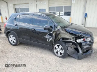 2020 Chevrolet Trax LS with VIN 3GNCJKSB3LL119230, listed as a Copart auction lot 53852445 with 186,619 mi miles and Salvage title. Bid and sale history available at DreamBid. Image 4.