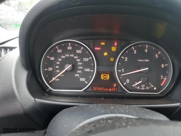 2010 BMW 1 Series 128i with VIN WBAUL7C54AVJ78150, listed as a Copart auction lot 72537144 with 207,665 mi miles and Salvage Title. Bid and sale history available at carsss.com. Image 9.