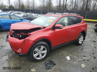 2014 Toyota RAV4 XLE with VIN JTMWFREV8EJ004039, listed as a Copart auction lot 47742815 with 116,558 mi miles and Salvage Title. Bid and sale history available at carsss.com. Image 1.