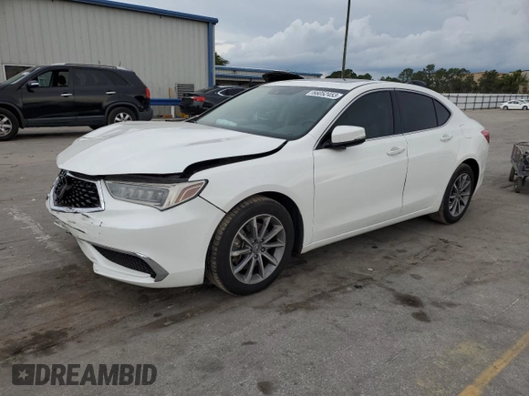 2018 Acura TLX w/Technology Pkg with VIN 19UUB1F56JA001140, listed as a Copart auction lot 66052453 with 84,248 mi miles. Bid and sale history available at carsss.com. Image 1.