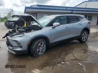 2024 Chevrolet Blazer LT с VIN 3GNKBJRS7RS155204, выставлен на аукционе Copart как лот 60127335 с пробегом 8 988 миль миль и Списание • Salvage title. История ставок и продаж доступна на DreamBid. Изображение 1.
