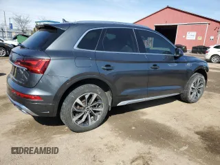 2022 Audi Q5 S line Premium Plus with VIN WA1EAAFY2N2028782, listed as a Copart auction lot 47129965 with 59,354 mi miles and Salvage Title. Bid and sale history available at carsss.com. Image 3.