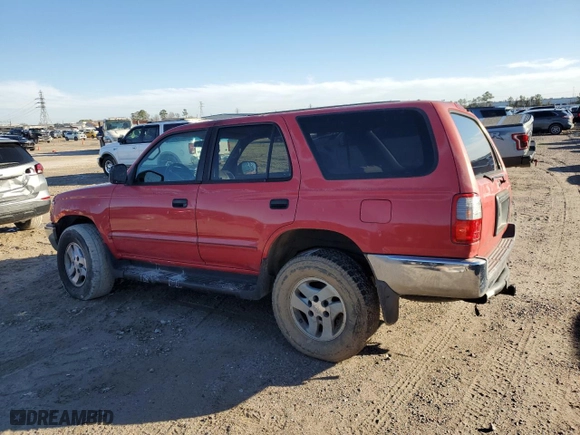 2000 Toyota 4Runner with VIN JT3GM84RXY0063553, listed as a Copart auction lot 43217385 with 296,955 mi miles and Salvage Title. Bid and sale history available at carsss.com. Image 2.