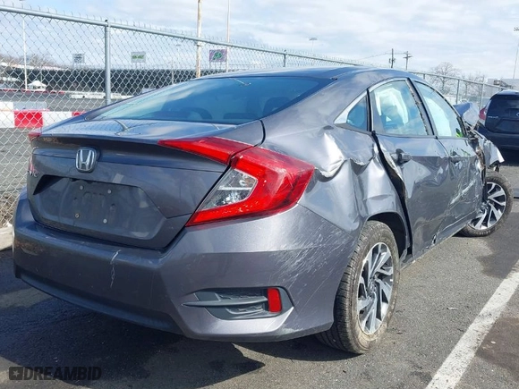 2016 Honda Civic Sedan EX with VIN 2HGFC2F72GH509547, listed as a IAAI auction lot 41744276 with 124,084 mi miles. Bid and sale history available at carsss.com. Image 4.