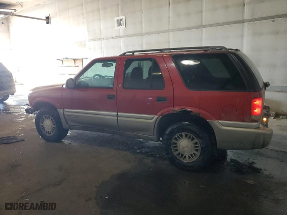 1998 GMC Jimmy SLT with VIN 1GKDT13W3W2521651, listed as a Copart auction lot 46492945 with 240,384 mi miles and Clean Title. Bid and sale history available at carsss.com. Image 2.