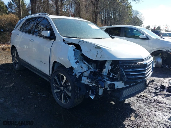 2022 Chevrolet Equinox Premier with VIN 3GNAXNEV3NS103616, listed as a IAAI auction lot 41537166 with 37,554 mi miles. Bid and sale history available at carsss.com. Image 6.