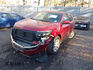 2024 Chevrolet Equinox LT with VIN 3GNAXUEG2RS243562, listed as a IAAI auction lot 41448840 with 3,004 mi miles and . Bid and sale history available at DreamBid. Image 2.
